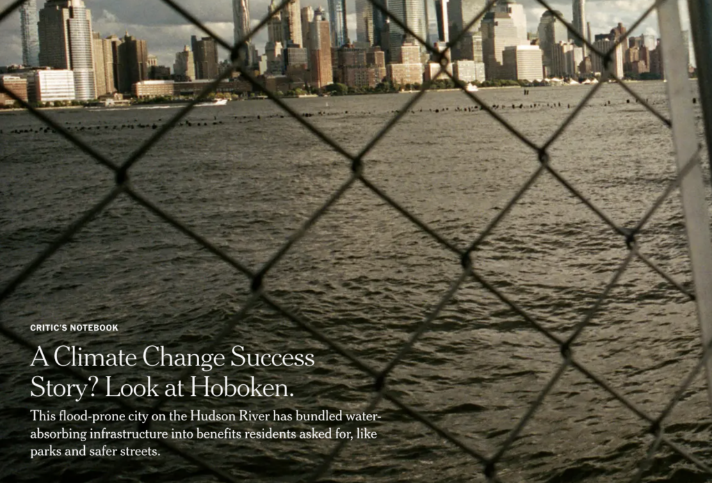 A Climate Change Success Story? Look at Hoboken